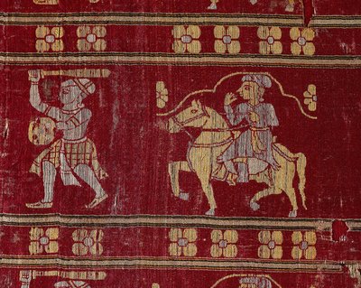 टेंट हैंगिंग पार्ट ऑफ़ लार्जर पीस, 1560-1610। द्वारा अज्ञात