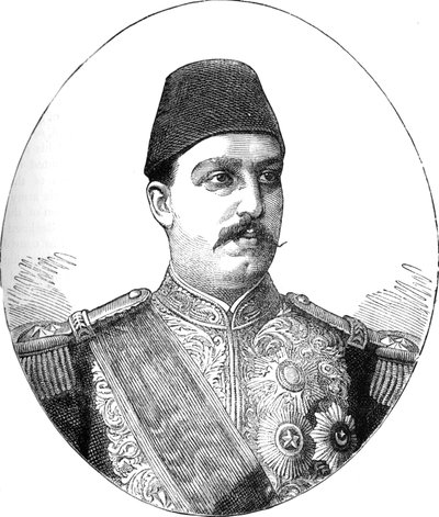 टेवेफिक, मिस्र का खेडिव, सी 1882 द्वारा अज्ञात