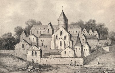 एबेट ऑफ सेंट एंटोनी डेस चैंप्स, 1915। द्वारा अज्ञात