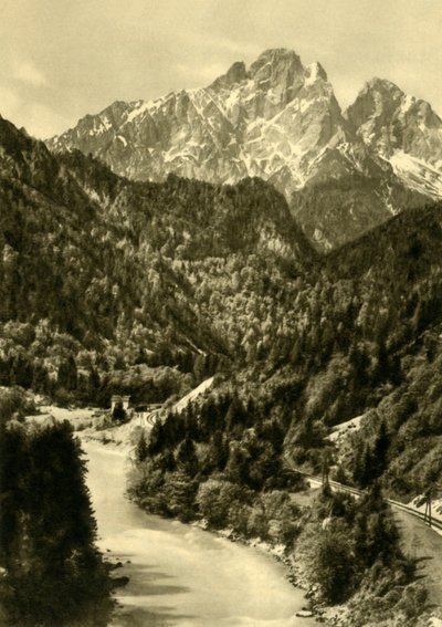 Admonter Reichenstein, Gesäuse National Park, स्टायरिया, ऑस्ट्रिया, c1935। द्वारा अज्ञात