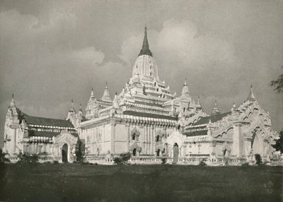 अनाडा पगोडा, पगौ, 1900। द्वारा अज्ञात
