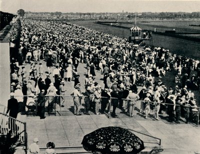 द अर्लिंग्टन रेस ट्रैक, शिकागो, c1930 द्वारा अज्ञात