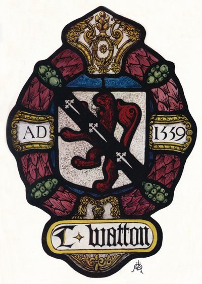 द आर्म्स ऑफ़ थॉमस वॉटन, c1900, 1936 द्वारा अज्ञात