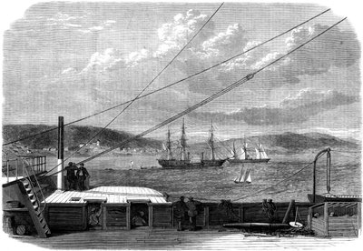 अटलांटिक टेलीग्राफ अभियान, कंटेंट बे, न्यूफ़ाउंडलैंड, 1866 द्वारा अज्ञात