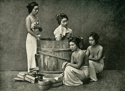 द बाथ हाउस, 1891। द्वारा अज्ञात