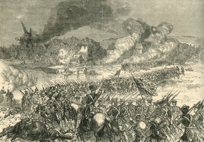 1704, 1890 में ब्लेनहेम की लड़ाई। द्वारा अज्ञात