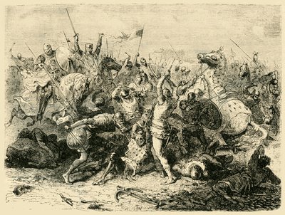 बाउविंस की लड़ाई, 1214, 1890। द्वारा अज्ञात