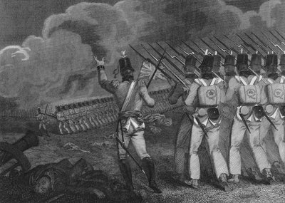 विटोरिया की लड़ाई, 21 जून - 1813, 19 वीं सदी। द्वारा अज्ञात