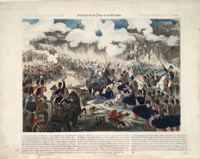 20 सितंबर, 1854, 1854 को अल्मा की लड़ाई द्वारा अज्ञात