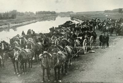 1919 की नदियों की लड़ाई। द्वारा अज्ञात