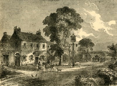 बेल इन, किलबर्न, 1750, सी 1876। द्वारा अज्ञात