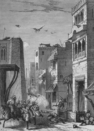 ब्रिटिश सेना में प्रवेश करने वाले मोल्टन, c1880 द्वारा अज्ञात