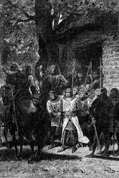द कैप्चर ऑफ द लायन, 1192, 1909 द्वारा अज्ञात