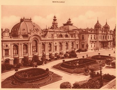 कैसीनो, मोंटे कार्लो, 1930। द्वारा अज्ञात
