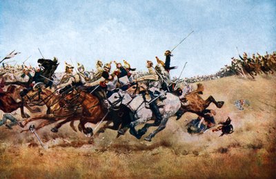 1870, C1920, रेजोनविले में क्यूरासियर्स का प्रभार द्वारा अज्ञात