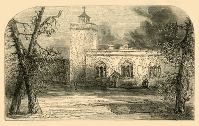 टॉवर ग्रीन पर चर्च ऑफ सेंट पीटर, c1872। द्वारा अज्ञात
