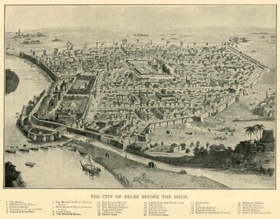 1901 से पहले द सिटी ऑफ़ दिल्ली, 1901। द्वारा अज्ञात
