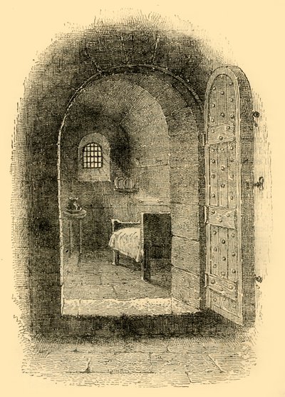 न्यूगेट में निंदा की गई सेल, c1872। द्वारा अज्ञात