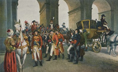 द कंसल्स टेक पोज़िशन ऑफ़ द टुलेरीज़, 10 अगस्त 1792, 1896। द्वारा अज्ञात