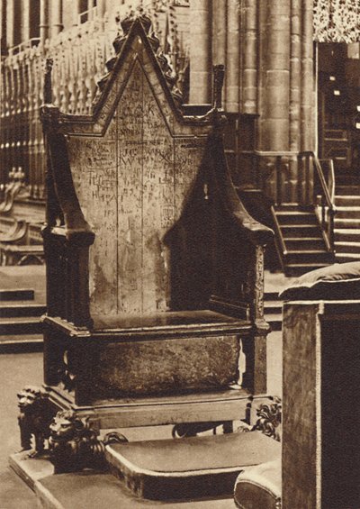 कोरोनेशन चेयर एंड द स्टोन ऑफ स्कॉन, 1937 द्वारा अज्ञात