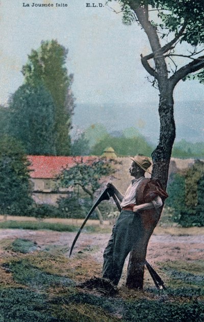 द डेज़ एंड, c1900 द्वारा अज्ञात