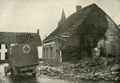 रेड क्रॉस काम की कठिनाइयों और खतरों, 1919। द्वारा अज्ञात