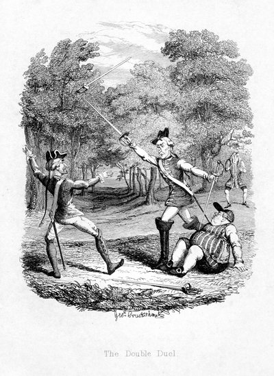 द डबल ड्यूल, 1844 द्वारा अज्ञात