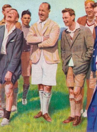 द ड्यूक ऑफ यॉर्क बाद में जॉर्ज ड्यूक ऑफ़ द यॉर्क बॉयज़ कैंप, 1932 में जॉर्ज VI। 1936 द्वारा अज्ञात