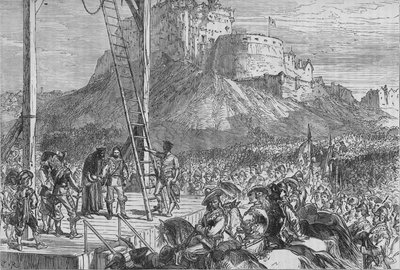 मोंट्रोस का निष्पादन, c1880 द्वारा अज्ञात