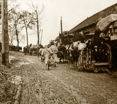 द एक्सोडस, c1914-c1918 द्वारा अज्ञात
