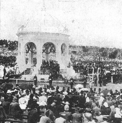 ऑस्ट्रेलिया का संघ, 1901 ... सिडनी, 1901 में लॉर्ड होपेटून द्वारा शपथ पर हस्ताक्षर ...। द्वारा अज्ञात