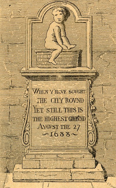 द फिगर इन पायनियर एले, 1897। द्वारा अज्ञात