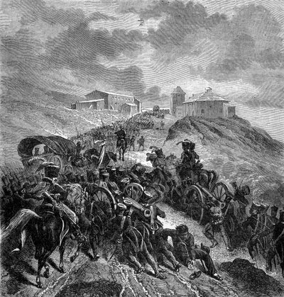 फ्रांसीसी सेना, सिएरा गुआडरमा, स्पेन, 22-24 सितंबर, 1808 1882-1884 को पार करती हुई द्वारा अज्ञात