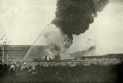 जर्मन फ्लेममेनवर्फर।, 1919। द्वारा अज्ञात
