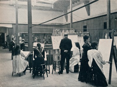 ग्लासगो स्कूल ऑफ आर्ट, संग्रहालय, c1900 द्वारा अज्ञात