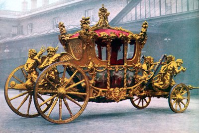 द गोल्ड स्टेट कोच, 1762, 1937 द्वारा अज्ञात