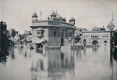 स्वर्ण मंदिर, अमृतसर, 1936। द्वारा अज्ञात