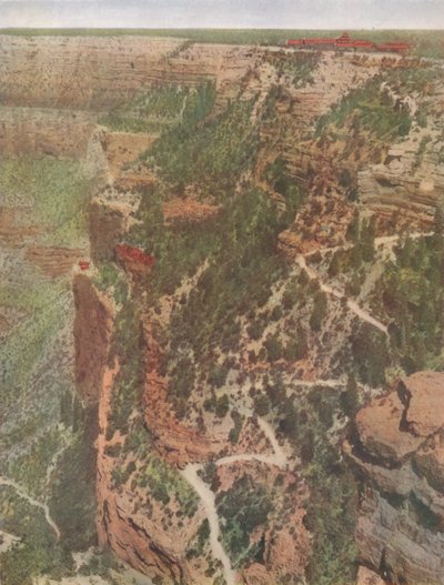 द ग्रैंड कैनियन, एरिज़ोना, 1914। द्वारा अज्ञात