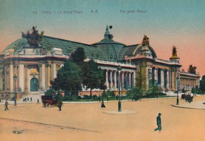 ग्रांड पैलिस, पेरिस, c1920 द्वारा अज्ञात