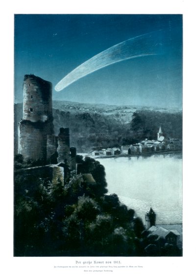1811, 1900 का महान धूमकेतु द्वारा अज्ञात