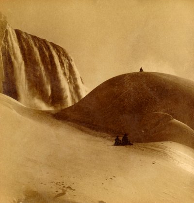ग्रेट आइस माउंटेन, नियाग्रा, यूएसए, c1900। द्वारा अज्ञात