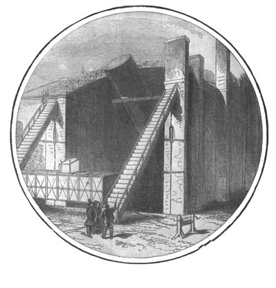 1828-1845, 1901 में लॉर्ड रोज़से द्वारा निर्मित द ग्रेट टेलीस्कोप। द्वारा अज्ञात