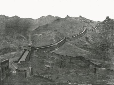द ग्रेट वॉल, पेकिन, चीन, 1895। द्वारा अज्ञात