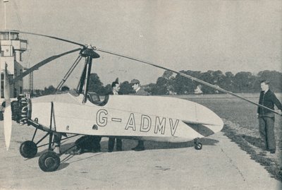 हाफनर गायरोप्लेन, c1935 c1937 द्वारा अज्ञात