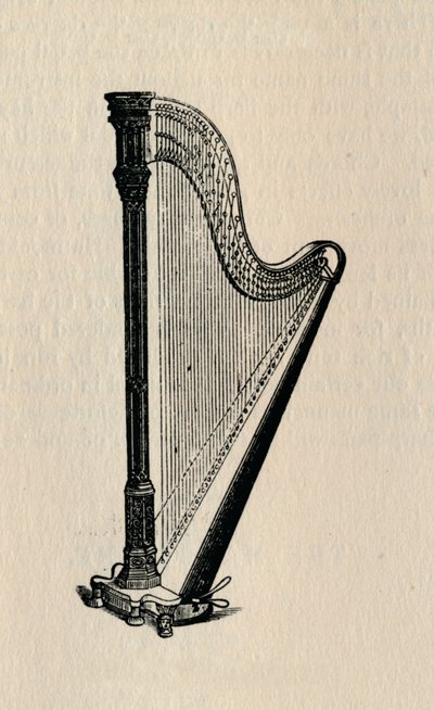 द हार्प, 1895। द्वारा अज्ञात