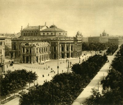 इंपीरियल कोर्ट थिएटर, वियना, ऑस्ट्रिया, c1935। द्वारा अज्ञात