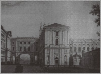 1822 में Tsarskoye Selo में इंपीरियल लिसेयुम द्वारा अज्ञात
