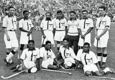 भारतीय हॉकी टीम, स्वर्ण पदक विजेता, बर्लिन ओलंपिक, 1936 द्वारा अज्ञात