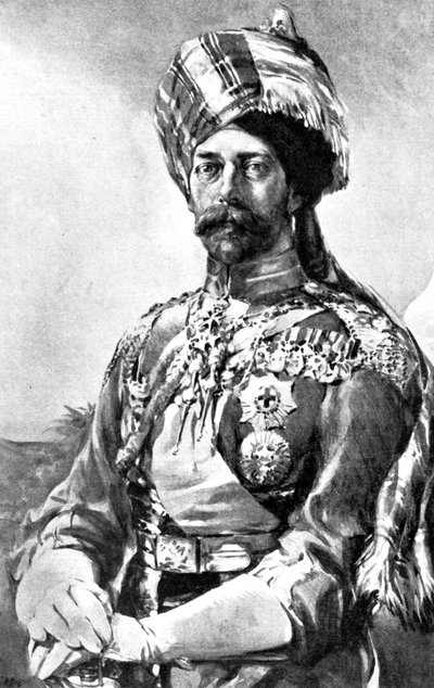 कर्नल-इन-चीफ, लांसर्स, भारतीय सेना, 1914 के राजा द्वारा अज्ञात