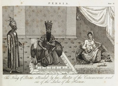फारस के राजा, सी 1810-1829 द्वारा अज्ञात